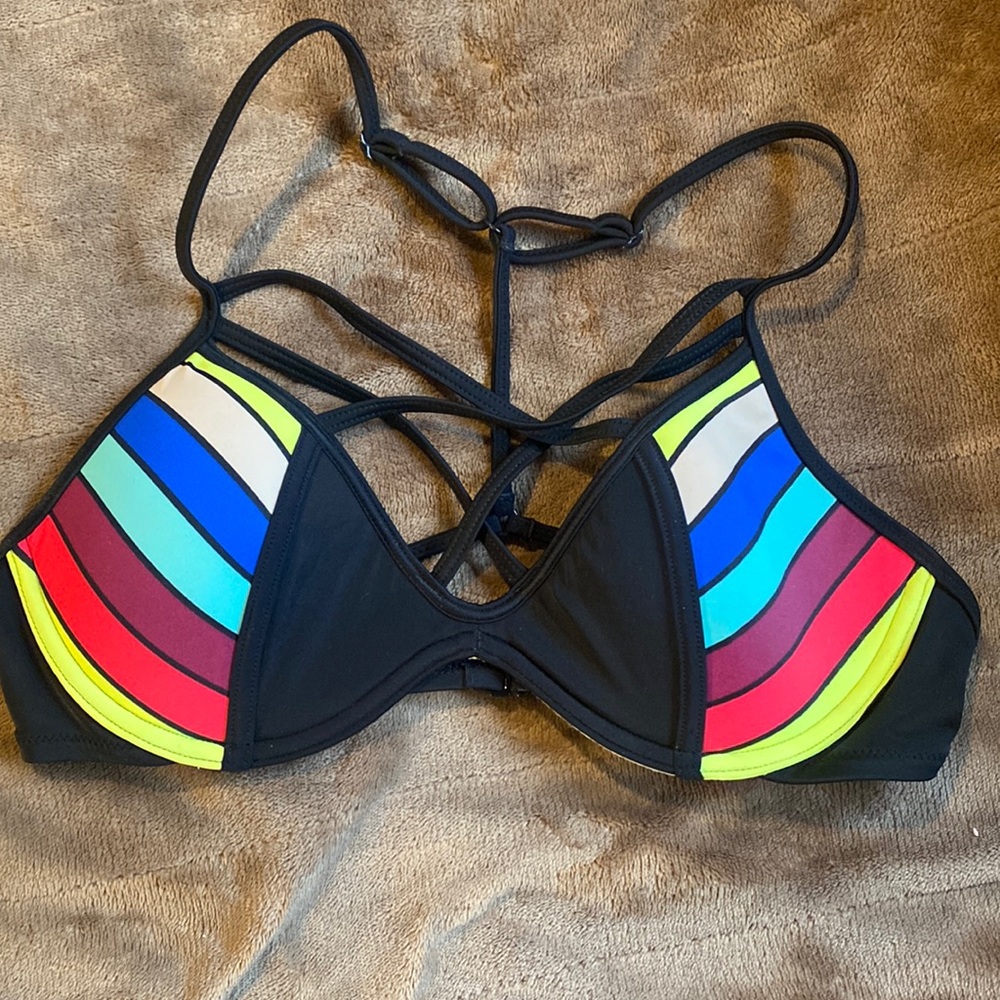 PINK bathing suit top